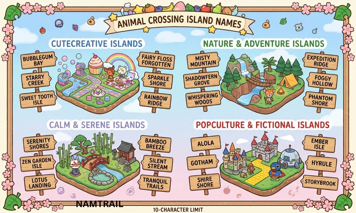 Animal Crossing Island Names