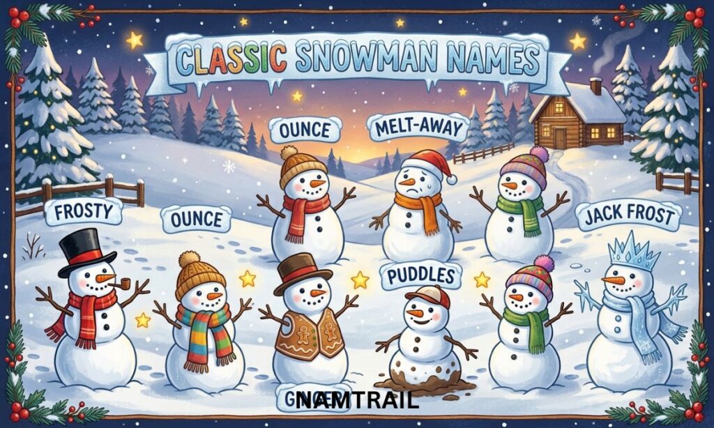 Classic Snowman Names