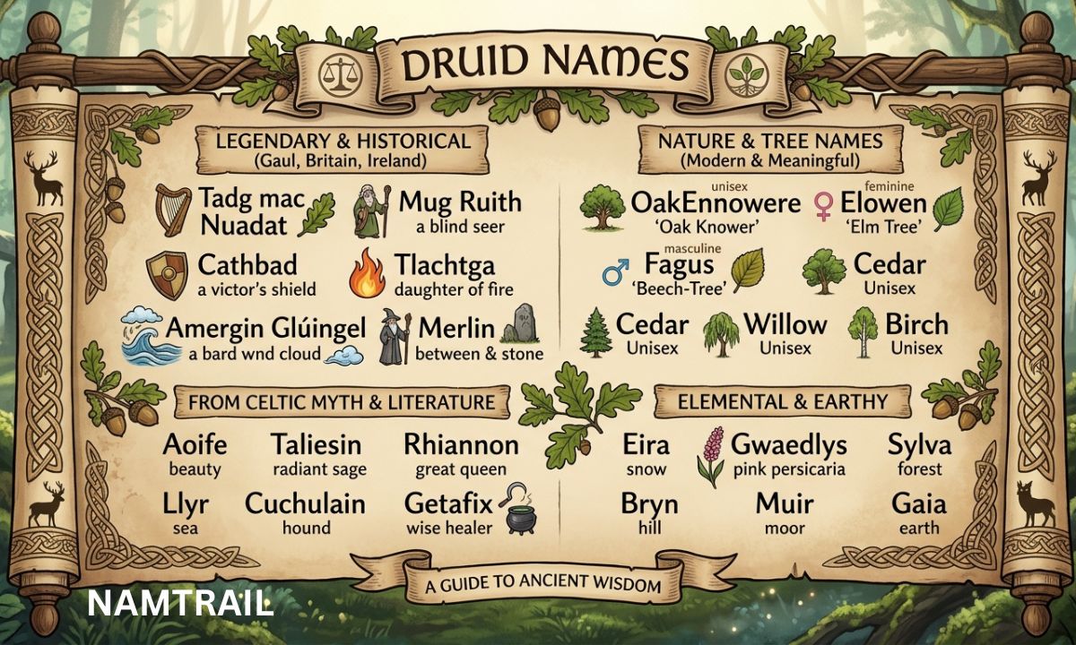 Druid Names