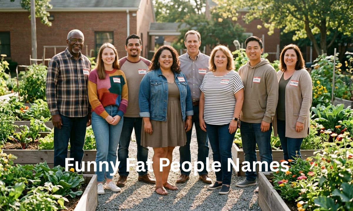 Funny Fat People Names