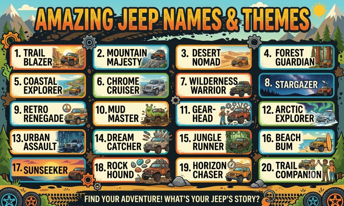Funny Jeep Names