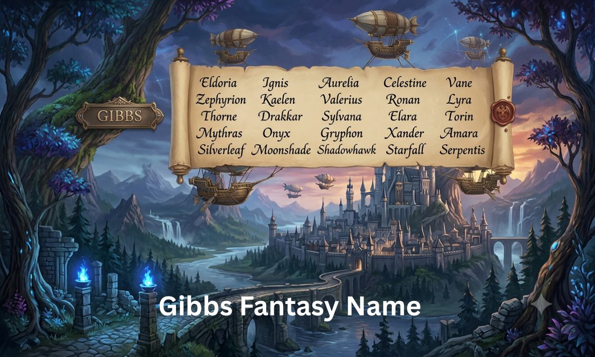 Gibbs Fantasy Name