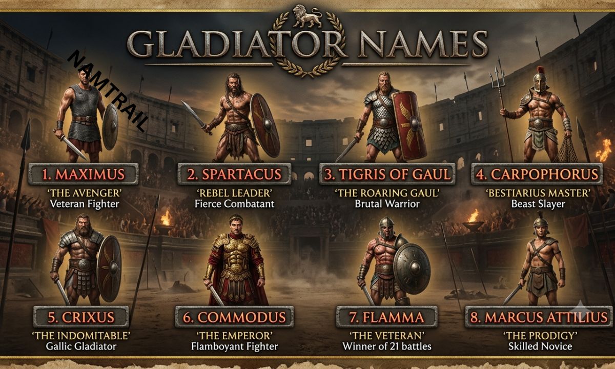 Gladiator Names