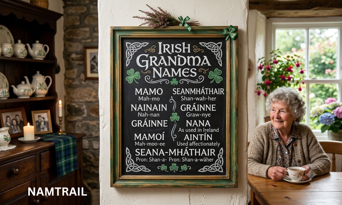 Irish Grandma Names