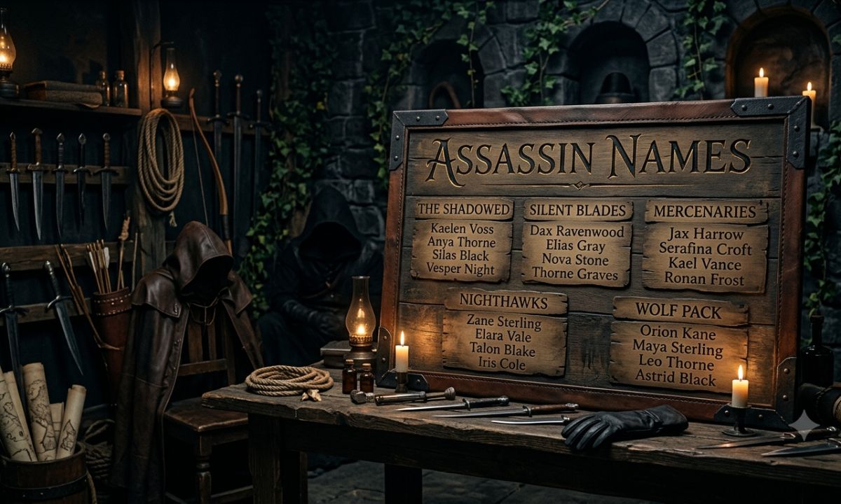 Assassin Names