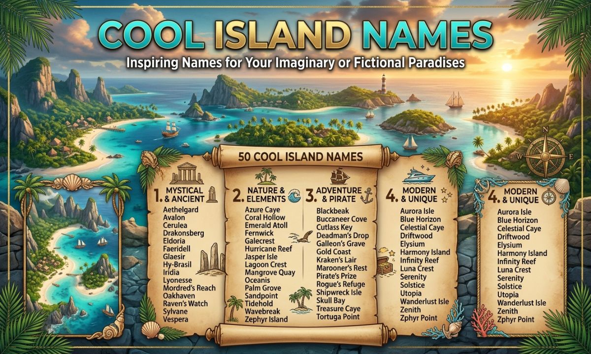 Cool Island Names