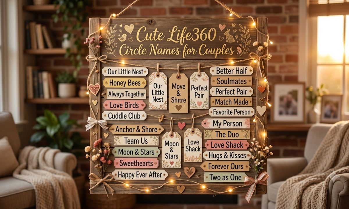 Cute Life360 Circle Names for Couples
