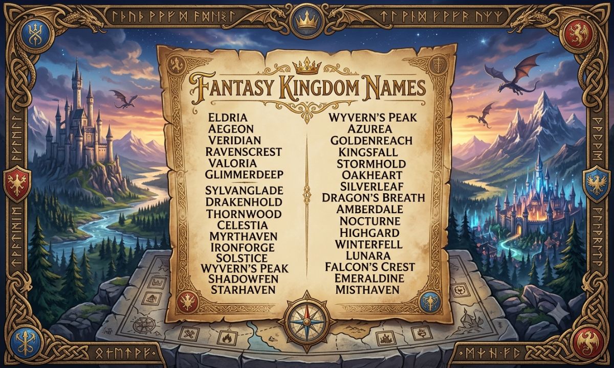 Fantasy Kingdom Names