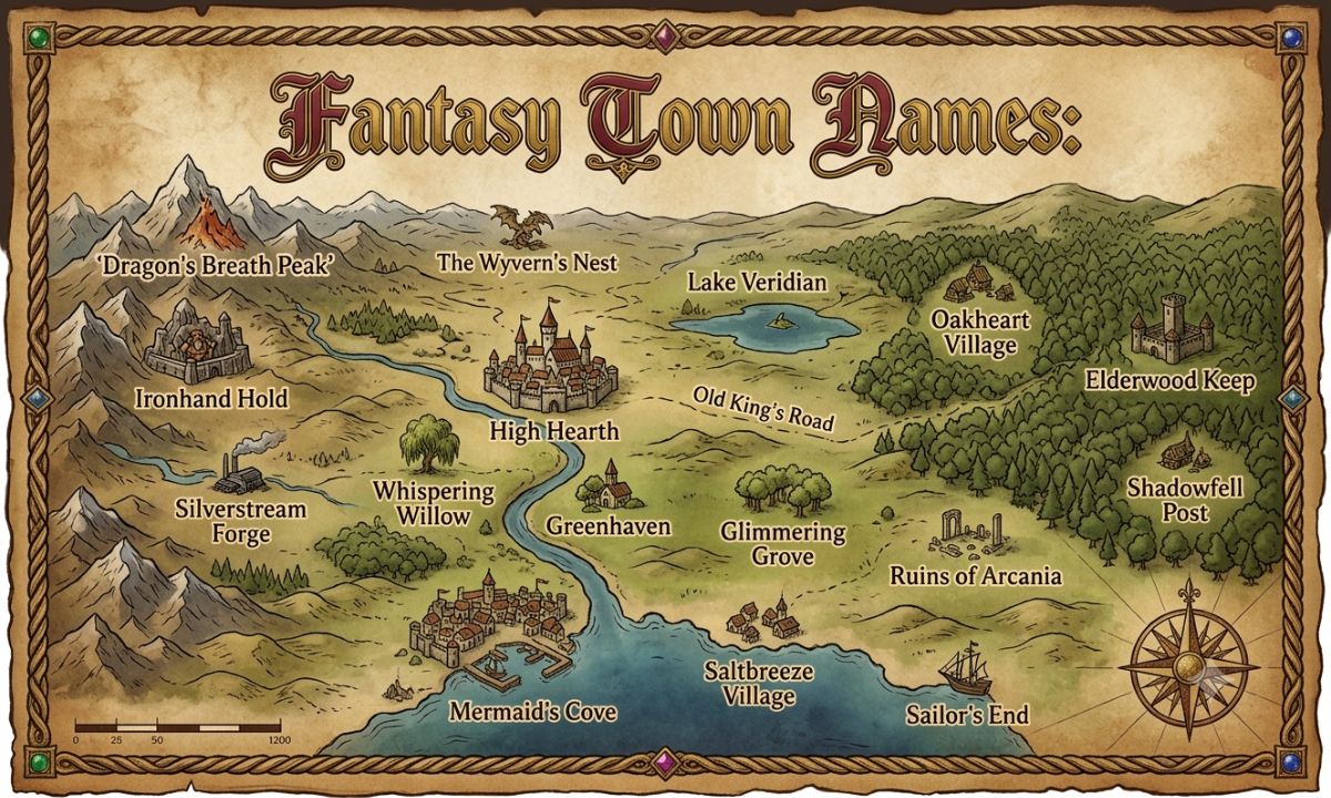 Fantasy Town Names