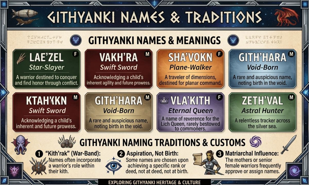 Githyanki Names