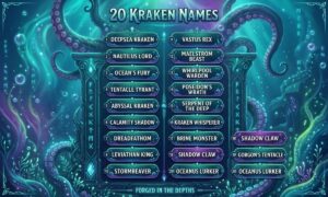 Kraken Names