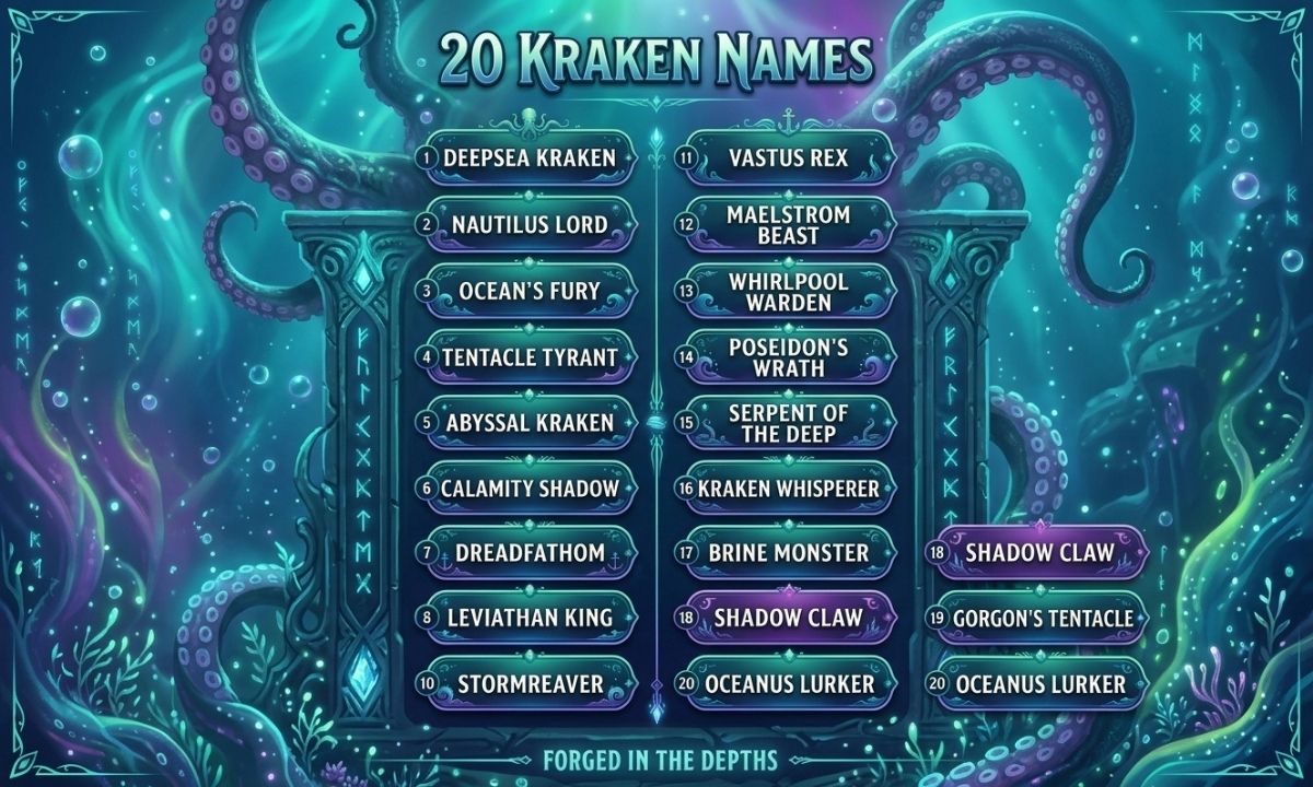 Kraken Names