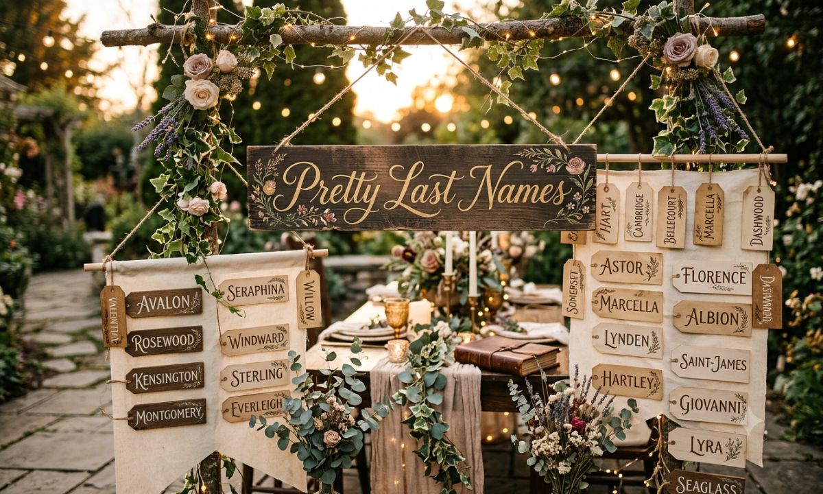 Pretty Last Names