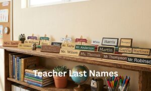 Teacher Last Names