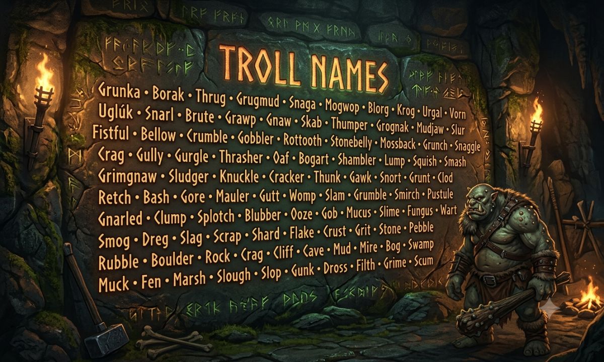 Troll Names