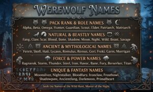 Werewolf Names