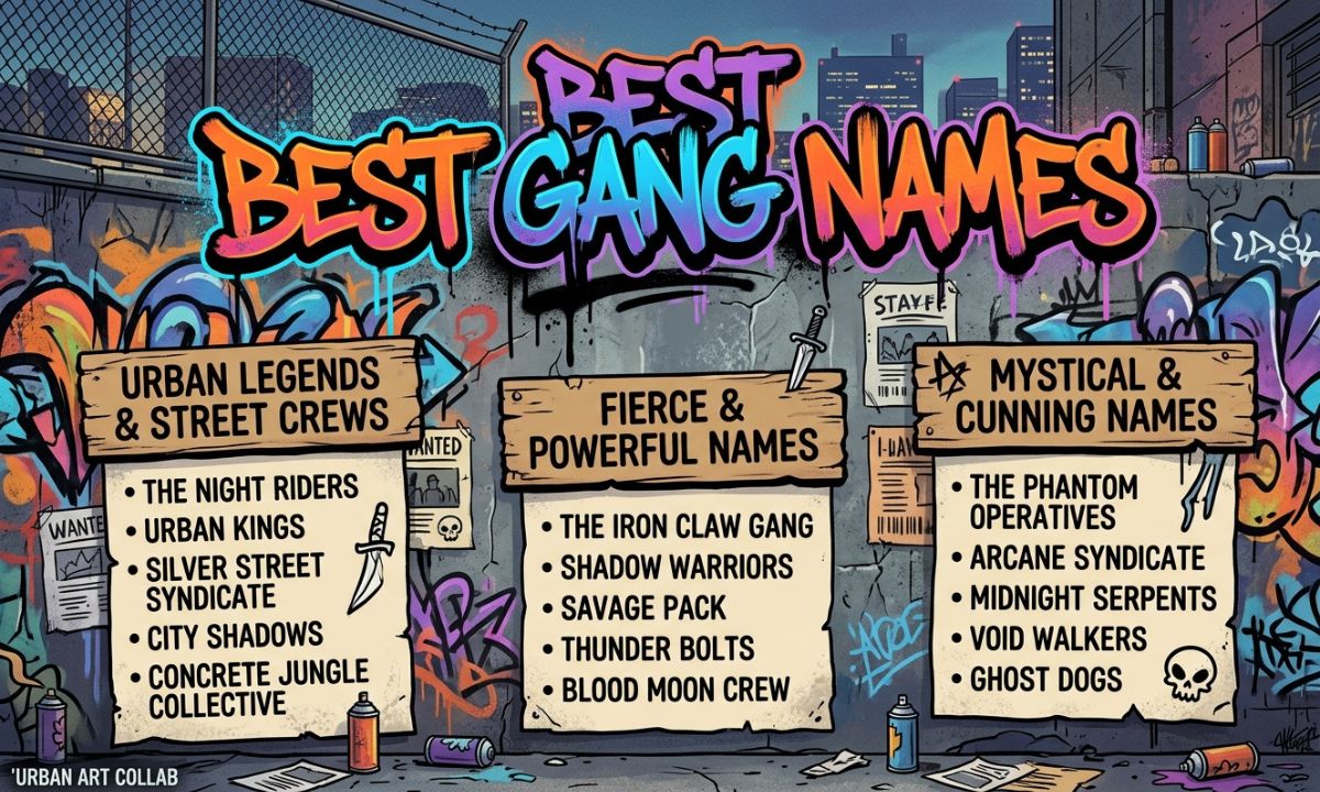 Best Gang Names