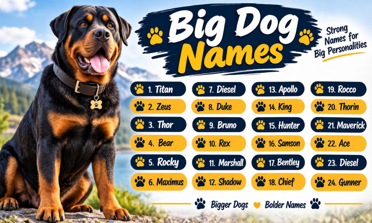 Big Dog Names