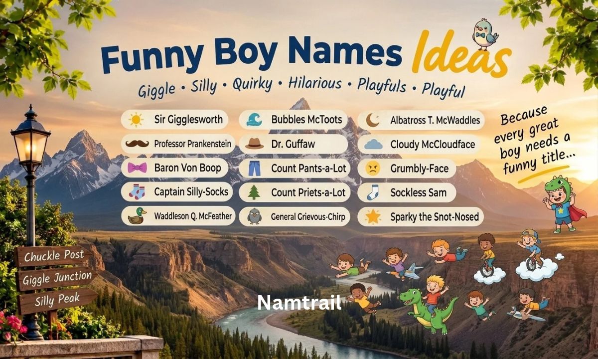 Funny Boy Names
