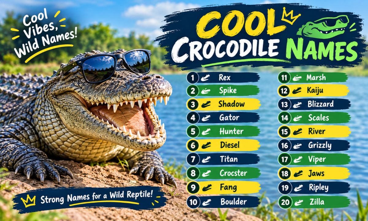 Cool Crocodile Names