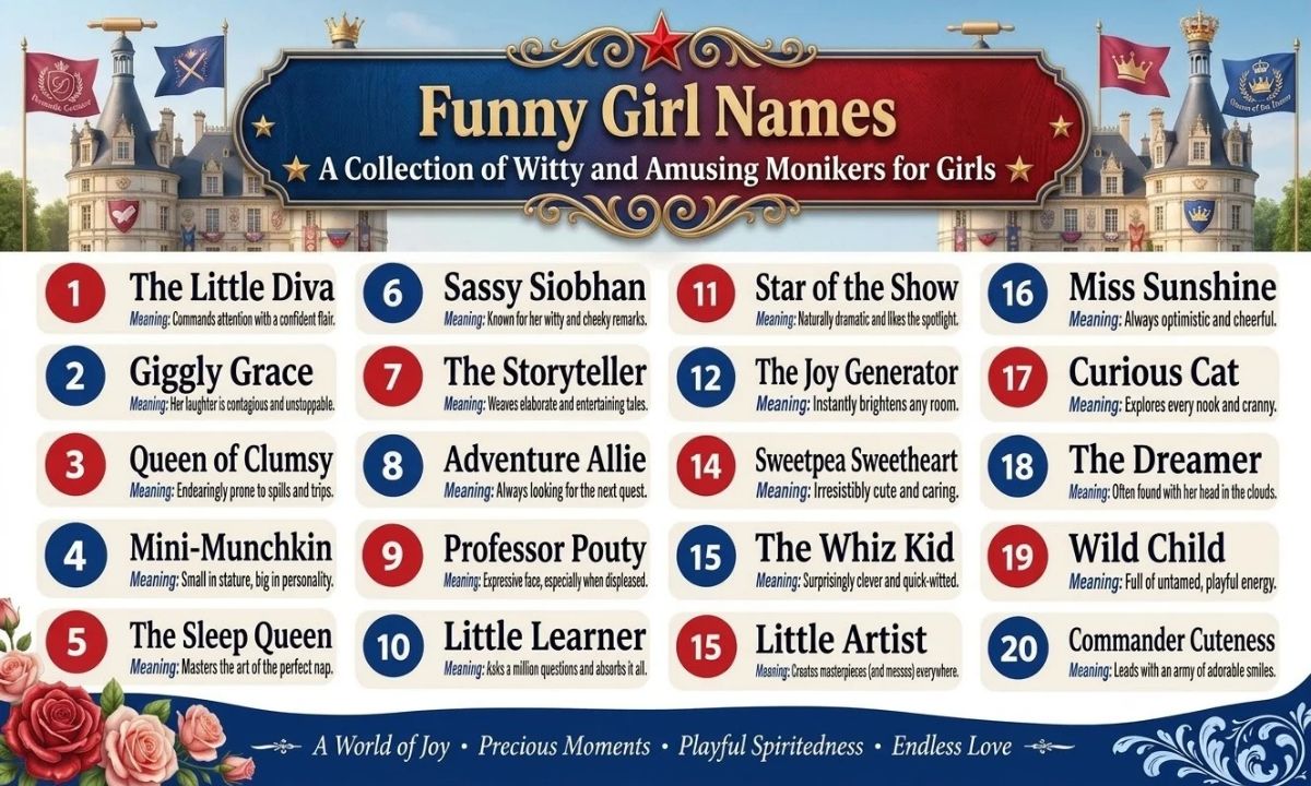 Funny Girl Names