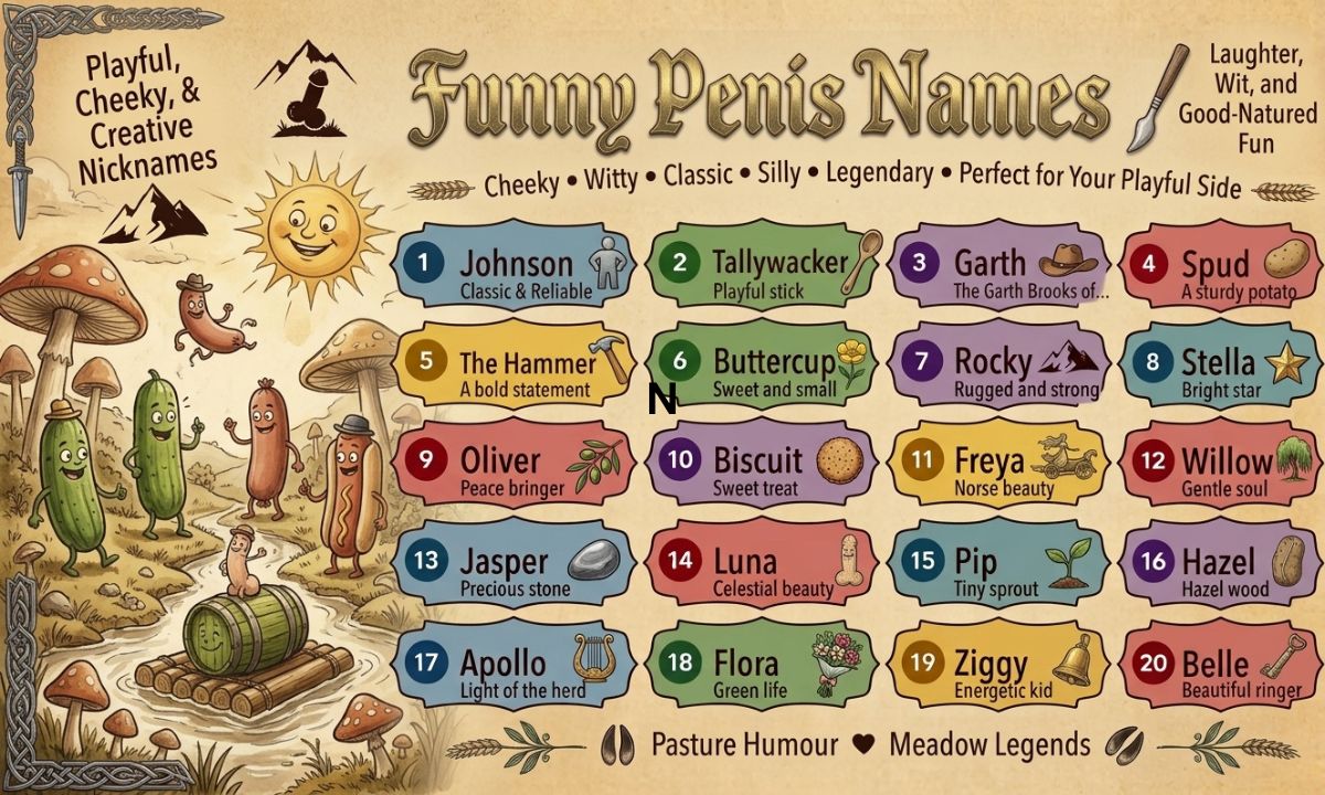 Funny Penis Names