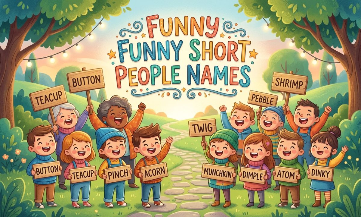 Funny Short People Names
