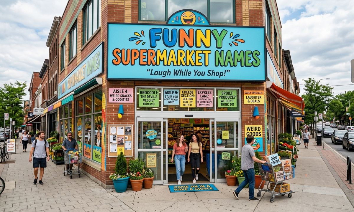 Funny Supermarket Names