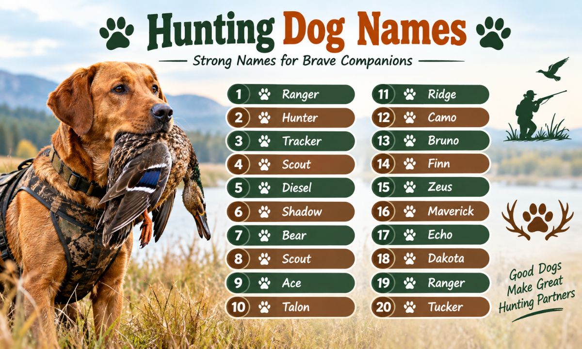 Hunting Dog Names