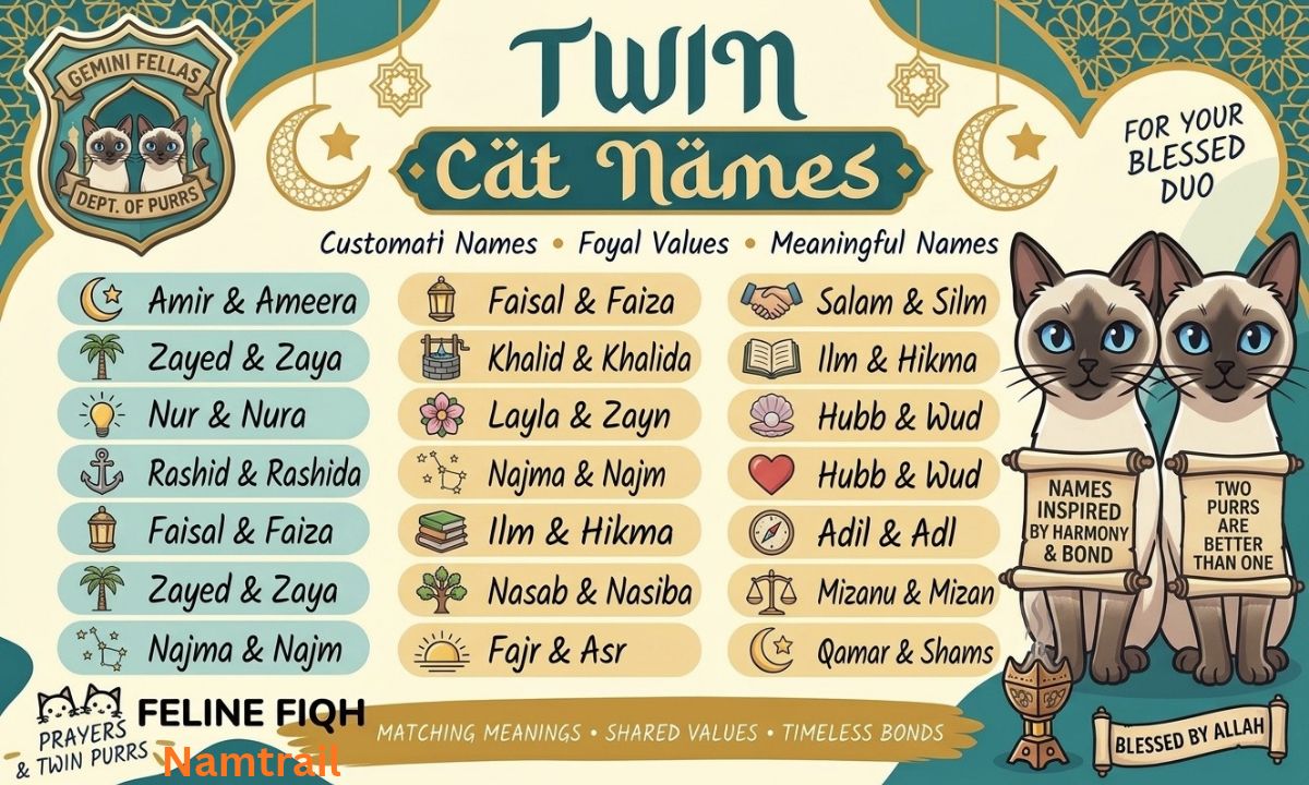 Twin Cat Names