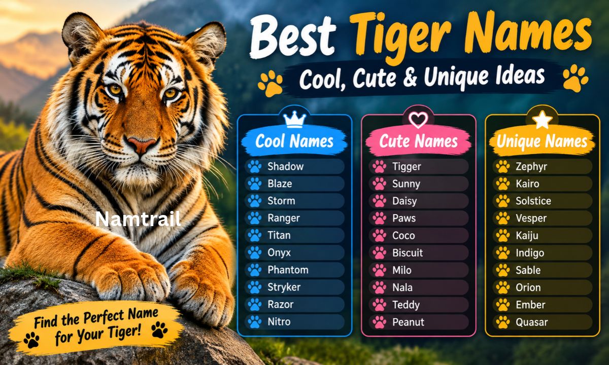 Best Tiger Names