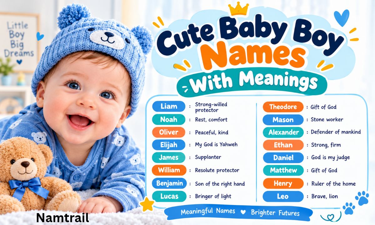 Cute Baby Boy Names