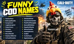 Funny COD Names