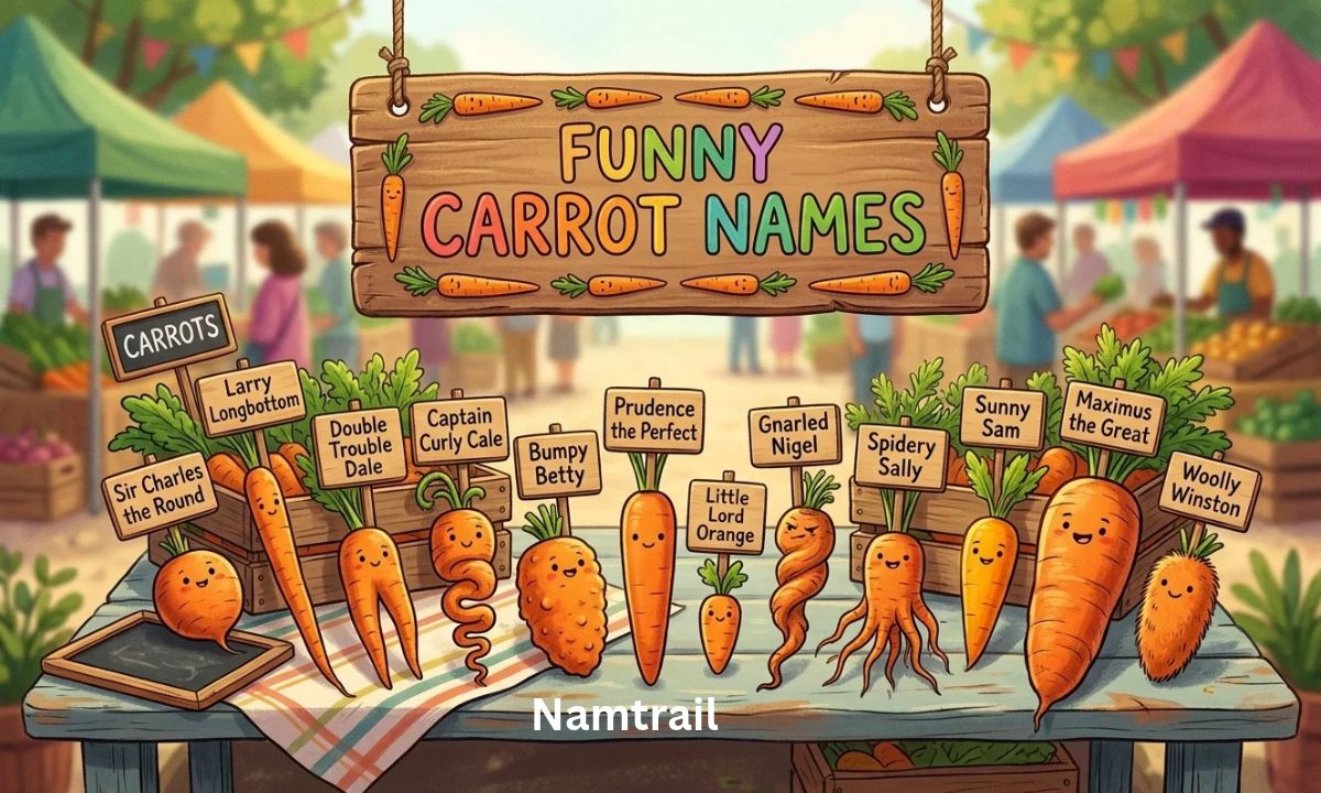 Funny Carrot Names