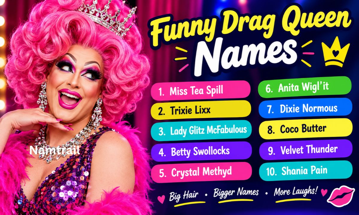 Funny Drag Queen Names