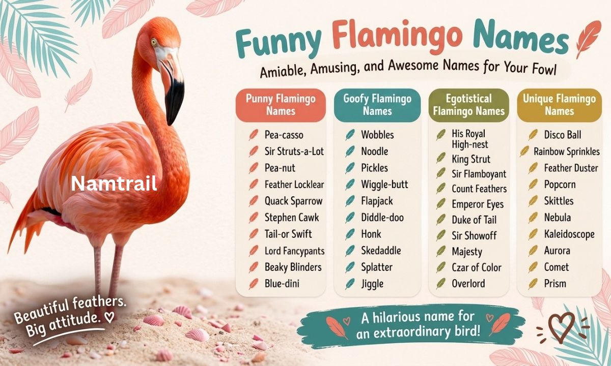 Funny Flamingo Names