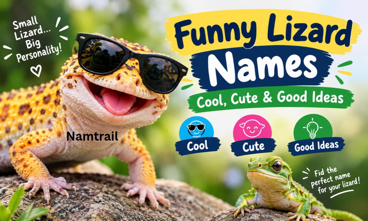 Funny Lizard Names