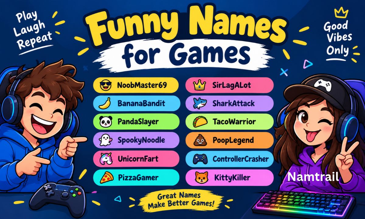 Funny Names for Games