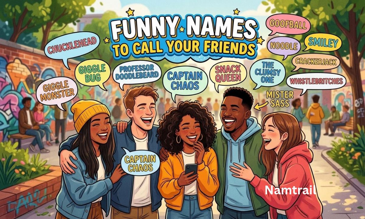 Funny Names to Call Your Friends