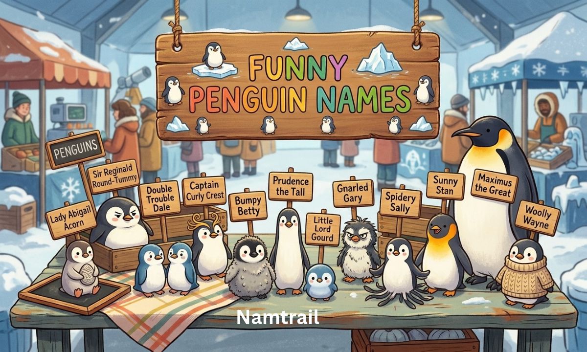 Funny Penguin Names