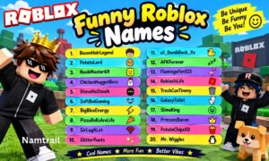 Funny Roblox Names