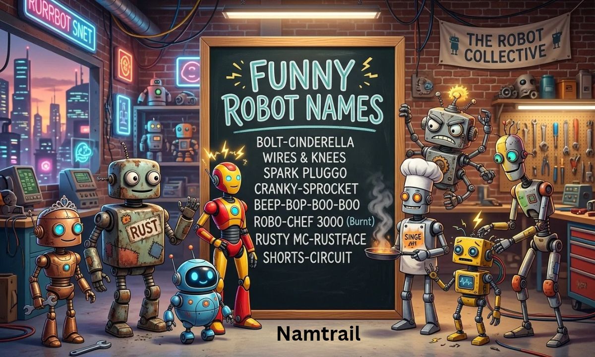Funny Robot Names