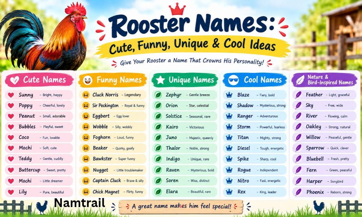 Funny Rooster Names